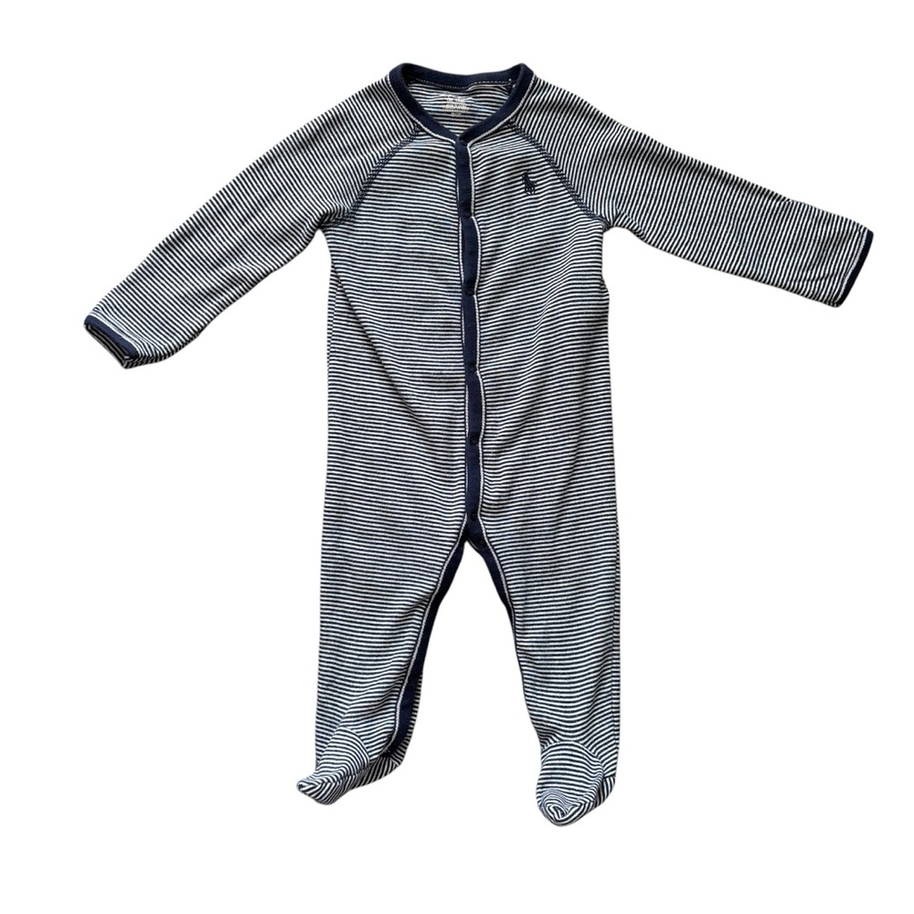 Ralph Lauren 9 months Striped Cotton Pajamas